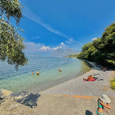Bay Of Silence - View, Free Beach, Isle Of Iseo * Monte Isola